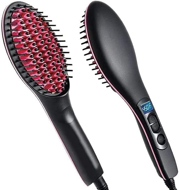 Szentpeter Simply 2-in-1 Hair Straightener & Curler Brush 🔥